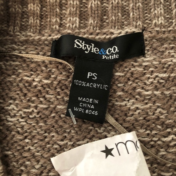 Style & Co buckle sweater vest - Picture 4 of 5